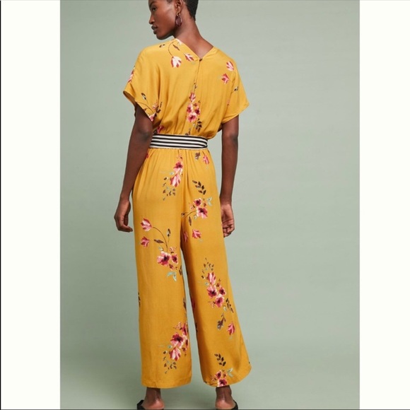 NWTAnthropologie Corey Lynn Calter Floral Jumpsuit - Picture 2 of 4